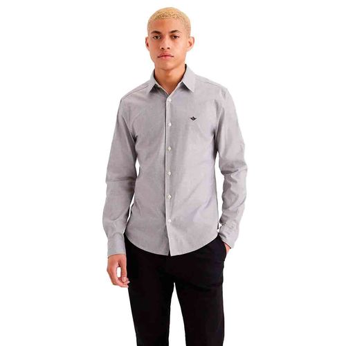 Camisa Dockers gris para caballero 28836-0277
