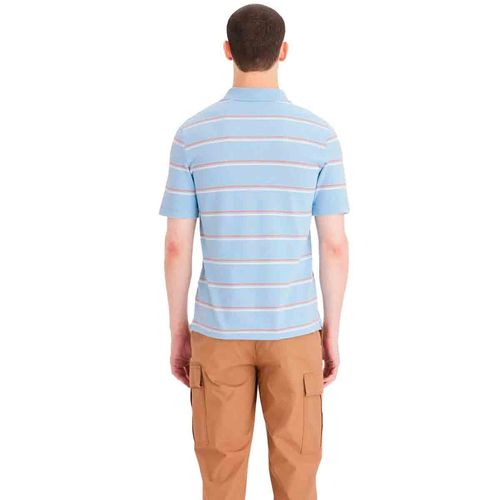 Playera tipo polo Dockers azul para caballero a1159-0099