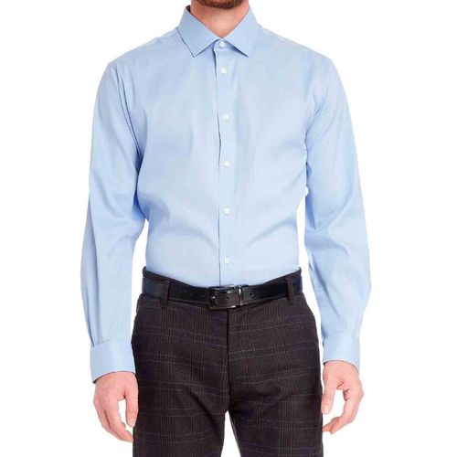 Camisa Tommy Hilfiger azul para caballero 17fn240-420