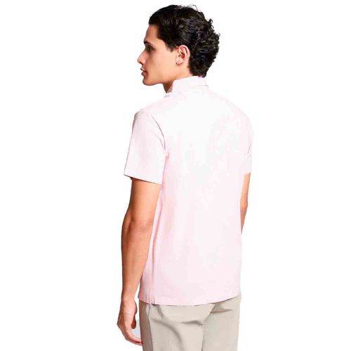 Playera tipo polo Lob rosa para caballero ccck0965