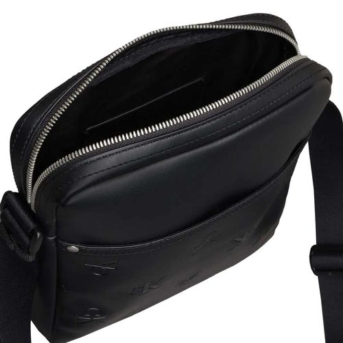 Mariconera Calvin Klein para caballero negro 4G3059G-001