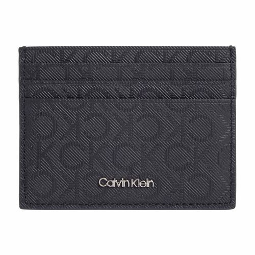 Tarjetero Calvin Klein para caballero negro K50K512701-0GK