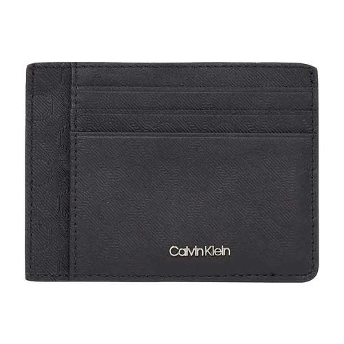 Tarjetero Calvin Klein para caballero negro K50K512702-0GK