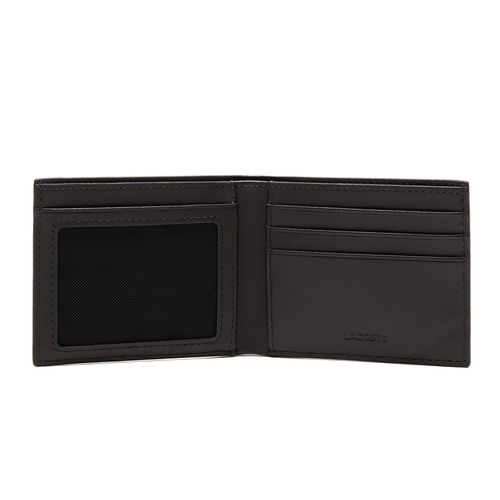 Cartera Lacoste para caballero negro NH1407FG