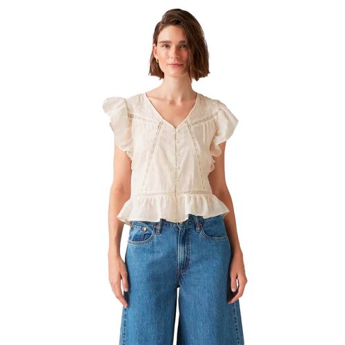 Blusa Levis beige para dama 001sh-0000