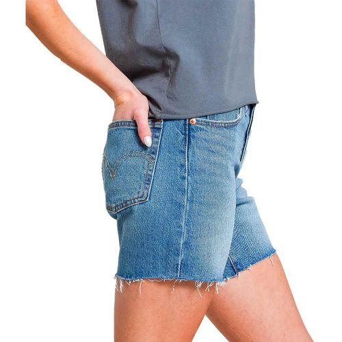 Short de mezclilla Levis azul para dama 85833-0074