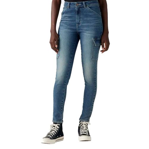 Pantalón de mezclilla Levis azul para dama 001vt-0003