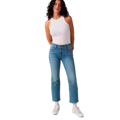 Pantalón de mezclilla Levis azul para dama 001w1-0003