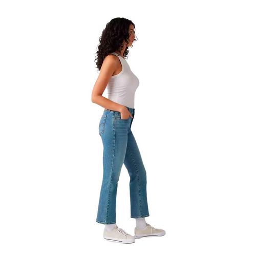 Pantalón de mezclilla Levis azul para dama 001w1-0003