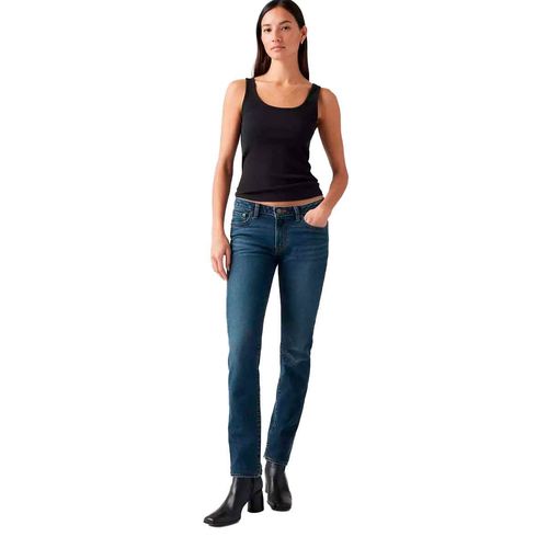 Pantalón de mezclilla Levis azul para dama a8702-0001