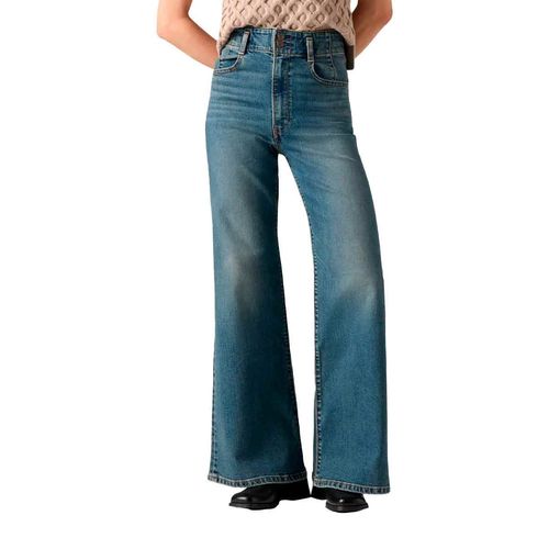Pantalón de mezclilla Levis azul para dama 001ur-0000