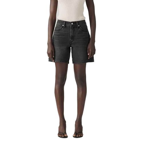 Short de mezclilla Levis negro para dama 001jo-0005