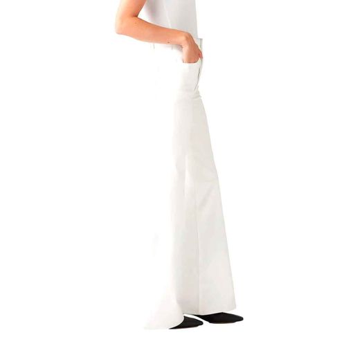 Pantalón de mezclilla Levis blanco para dama 001ur-0003
