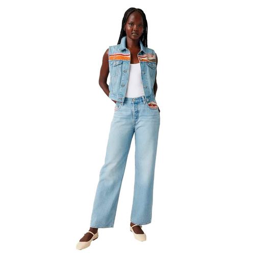 Pantalón de mezclilla Levis azul para dama a9150-0008