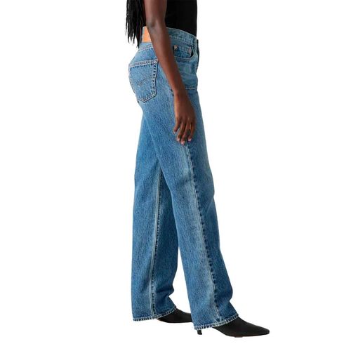 Pantalón de mezclilla Levis azul para dama 001v3-0001