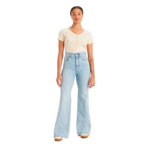 Pantalón de mezclilla Levis azul para dama a7503-0004