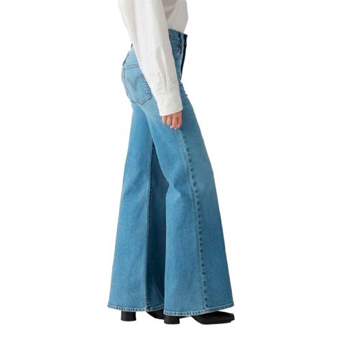 Pantalón de mezclilla Levis azul para dama a7503-0014