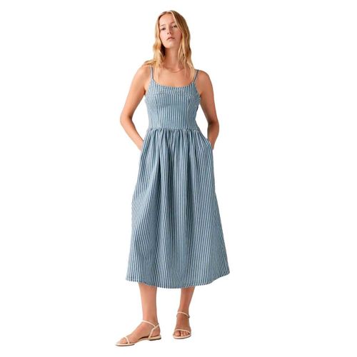 Vestido Levis azul para dama 001wb-0001