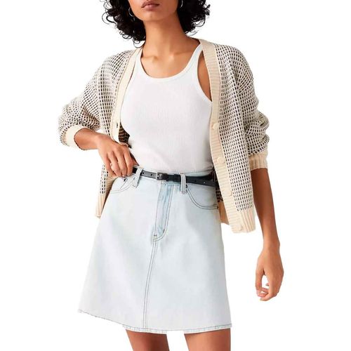 Falda de mezclilla Levis azul para dama a8725-0005