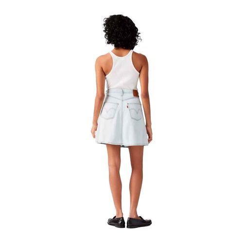 Falda de mezclilla Levis azul para dama a8725-0005