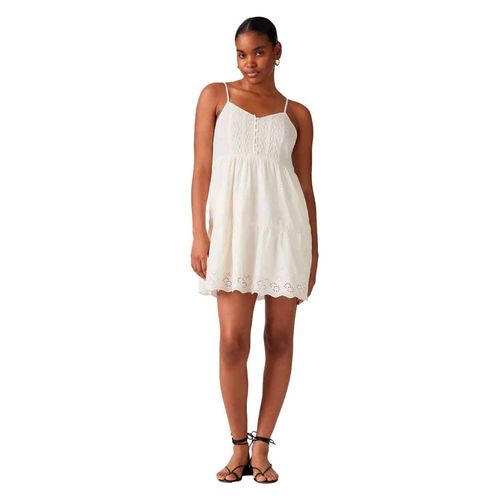 Vestido Levis blanco para dama 001rj-0000