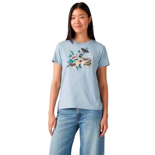 Playera Levis azul para dama 17369-3053
