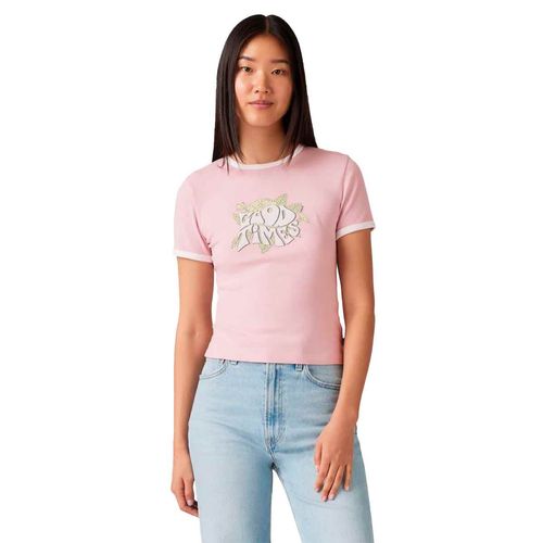 Playera Levis rosa para dama a3519-0018