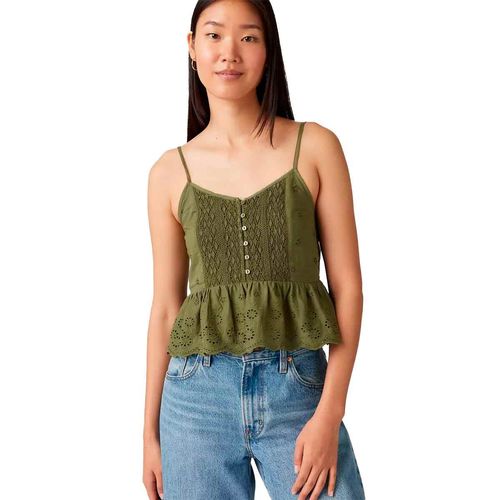 Blusa Levis verde para dama 001si-0003