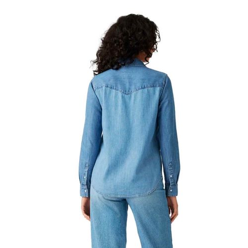 Blusa camisera Levis azul para dama 16786-0096