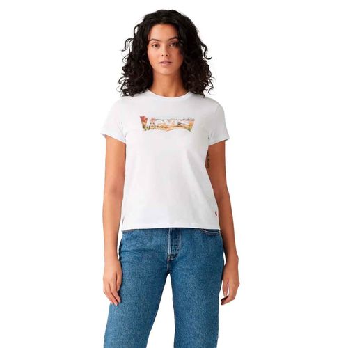Playera Levis blanco para dama 17369-3007