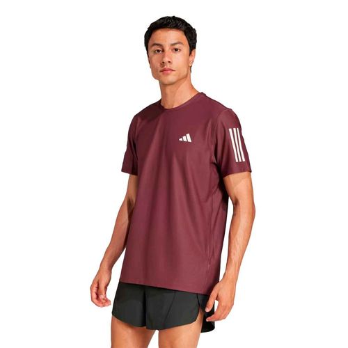 Playera deportiva Adidas rojo para caballero jc9795