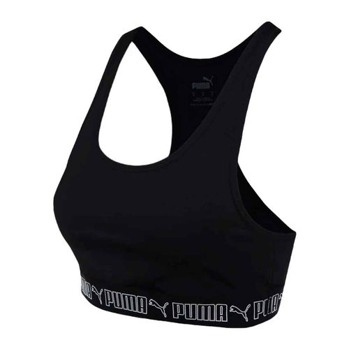 Top deportivo Puma negro para dama 52111401