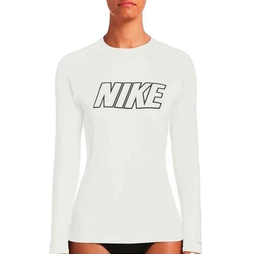 Traje de baño Nike blanco para dama ness9383-100