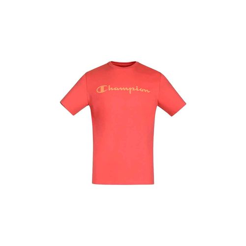 Playera deportiva Champion rojo para caballero gpmss2500424