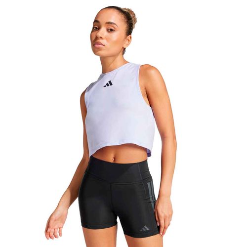 Playera deportiva Adidas lila para dama jj3495