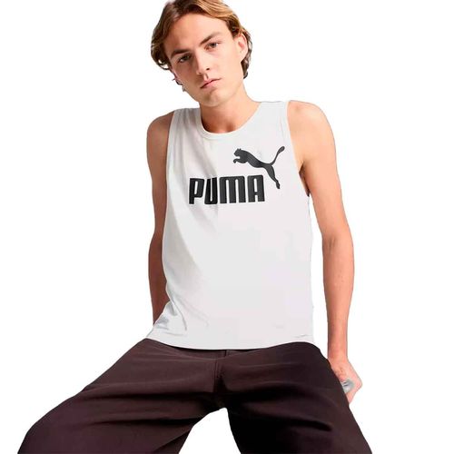 Playera deportiva Puma blanco para caballero 682544 02