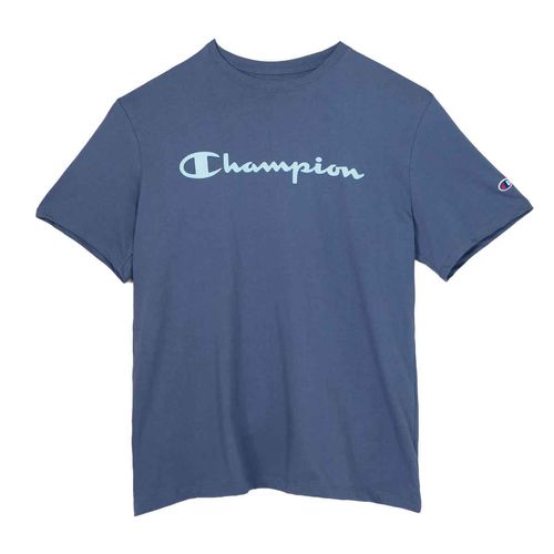 Playera deportiva Champion azul para caballero gpmss2500122