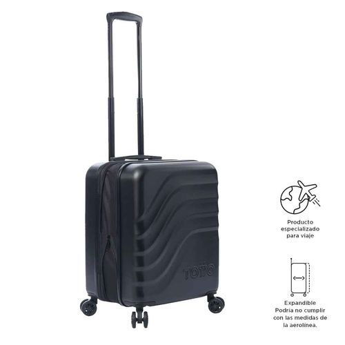 Maleta mediana Totto para viaje negro et17bzy001-2420