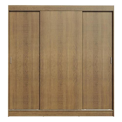 Closet Madesa 3 puertas marron doble reno