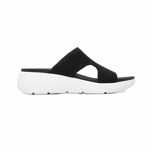 Sandalia casual Flexi negro para dama 135101