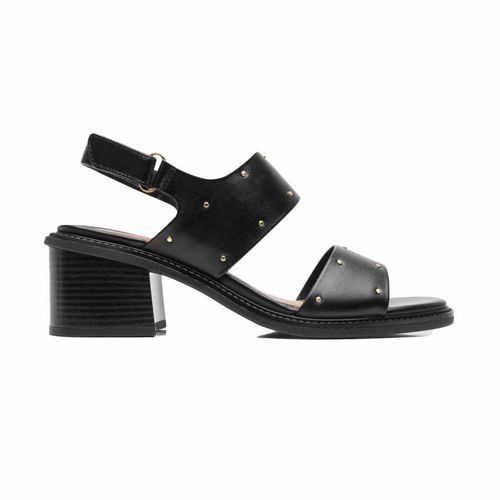 Sandalia casual Flexi negro para dama 128407