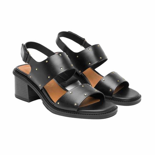 Sandalia casual Flexi negro para dama 128407