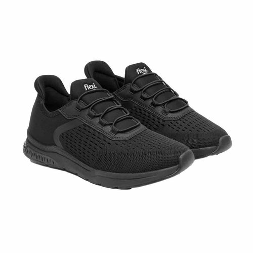 Tenis urbano Flexi negro para dama 105122