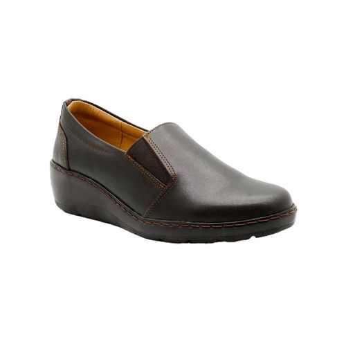 Zapato casual Green Love café para dama 95074