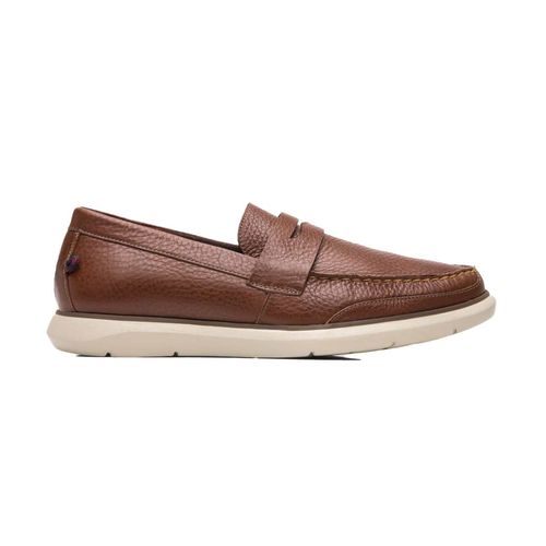 Zapato mocasin Flexi tabaco para caballero 403612