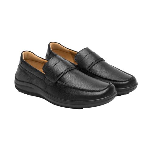 Zapato mocasin Flexi negro para caballero 415907