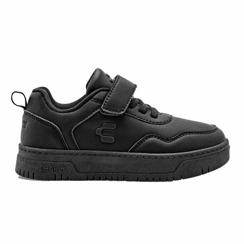 Tenis escolar Charly negro para joven 1065270004