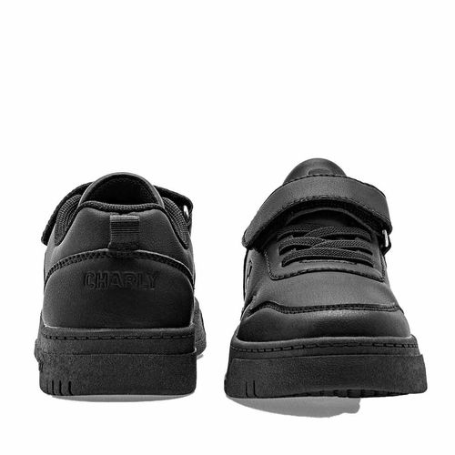Tenis escolar Charly negro para joven 1065270004