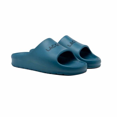 Sandalia casual Lacoste azul para caballero 49CMA0023-PT2