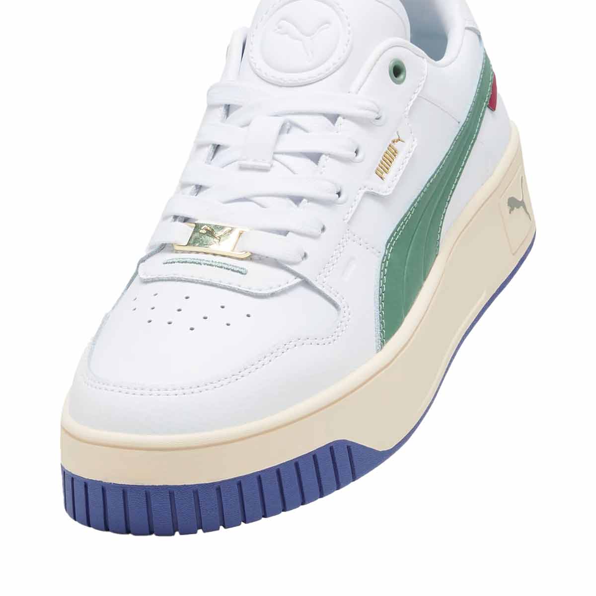 Tenis casual Puma blanco para dama 397487 08 - La Marina Tienda en línea